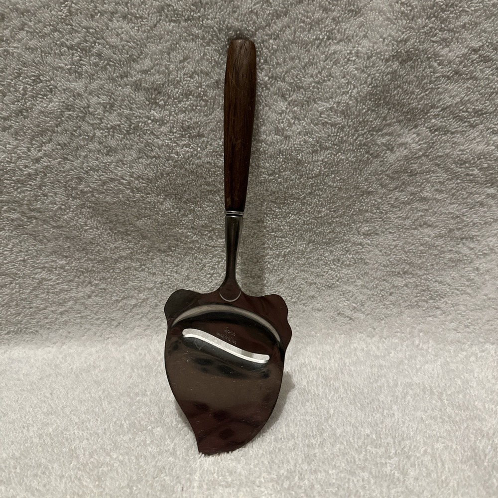 SPAR Cheese Plane 18/8 Stainless Steel Blade Teak Handle Norway Vintage‎